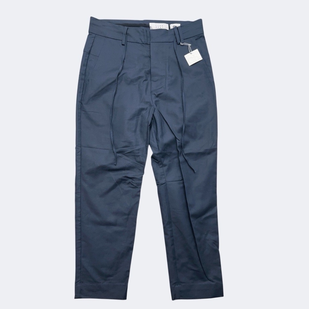 CH Chapter Mens Size 30 Dark Navy Discord‎ Pants Button Fly Tapered Leg Unisex
